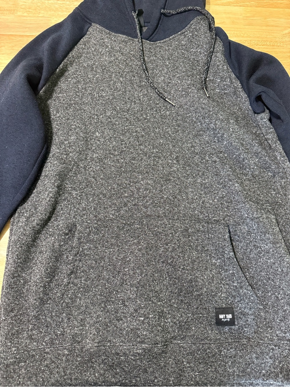 Navy Yard New York City Blue/Grey/Black Men’s Hoodie XL